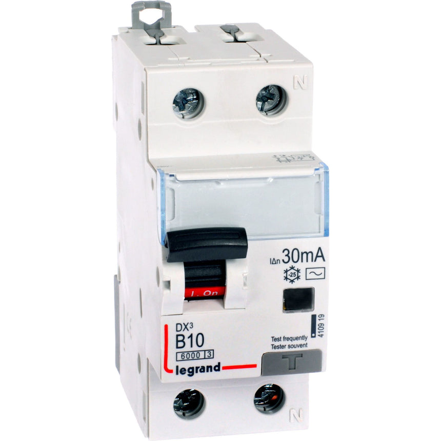 Siguranta automata, Legrand, 2P, 230V, 30mA, 6000A, IP2X, Alb