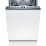Masina de Spalat Vase Incorporabila BOSCH SPV4EMX60E, 10 seturi, 6 programe, 45 cm, Clasa D, Panou Comanda Inox