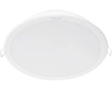Spot LED incastrat Philips Meson 080, 5.5W, 380 lm, temperatura lumina 4000K, IP20, 9 cm, Alb