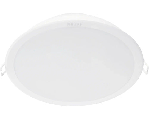 Spot LED incastrat Philips Meson 080, 5.5W, 380 lm, temperatura lumina 4000K, IP20, 9 cm, Alb