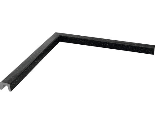 Prag Cabina Dus Unghi Drept din Granixit 90x90 cm Galaxy Black