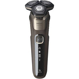 Set Aparat de ras Philips Series 5000 S5589/38, Acumulator, Autonomie 60 min, Negru
