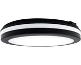 Plafoniera Cu Led Integrat Comet 30c 24w 2400 Lumeni, Pentru Baie Ip54, Negru