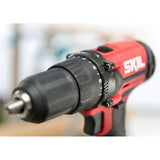 Masina de Gaurit si Insurubat SKIL 3008 HA, 18V, 2 Acumulatori 2 Ah, 1450RPM, 50Nm, Mandrina Rapida, Rosu