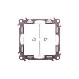 Intrerupator schodowy Legrand Valena Life, cu iluminare, alb, 250 V, IP20