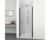 Usa de Dus Batanta Sanotechnik Sanoflex 65-67x195 cm, Profil Negru