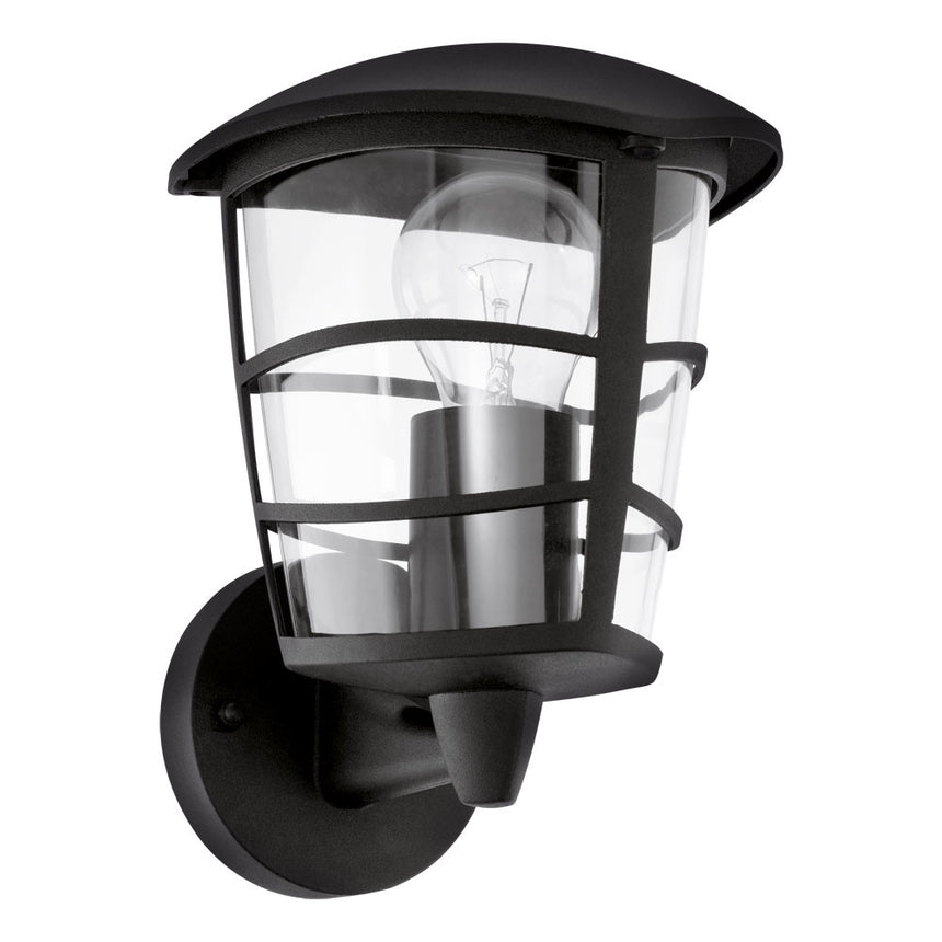 Aplica exterior ALORIA, 93097, negru, 1x60W E27, IP44