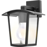 Aplica pentru exterior Rabalux Taverna 7127, E27, 15W, IP44, 23cm, Aluminiu, Negru