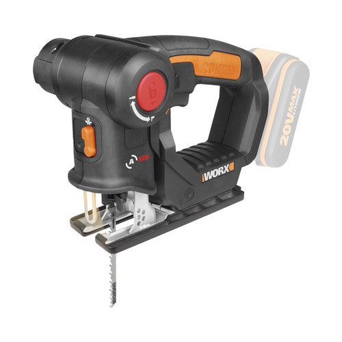 Fierastrau pendular multifunctional fara acumulator Worx WX550.9 20V, 100mm, accesorii incluse