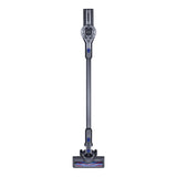 Aspirator vertical fara fir Zelmer ZSVC622, filtru hepa, led, timp maxim de functionare 35 min, 22,2 V, perie pentru spatii inguste, capacitate rezervor 0.5 l, montabil pe perete, absorbtie la putere min 6,01 Kpa si max 10.63 Kpa, 2 viteze, albastru/gri