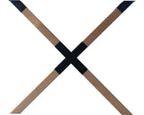 Picior Masa In Cruce Tarrox 780x710mm, Negru