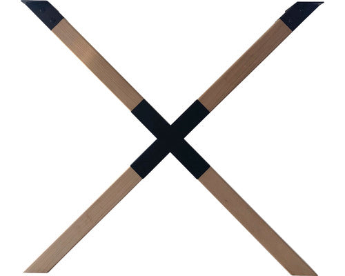 Picior Masa In Cruce Tarrox 780x710mm, Negru