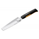 Dispozitiv pentru indepartarea buruienilor, FISKARS Xact™, Metal, maner ergonomic, Negru/Portocaliu