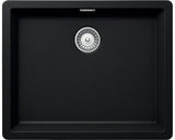 Chiuveta granit Schock Greenwich N-100L Puro Cristadur 556 x 456 mm, adancime cuva 200 mm, montare sub blat
