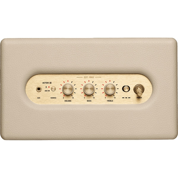 Boxa Marshall Acton III, 60W, Bluetooth, Crem