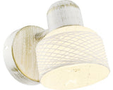 Spot Aplicat Grass E27 Max. 1x40w, Alb Patinat