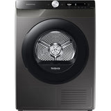Uscator de rufe Samsung DV80T5220AX/S7, Pompa de caldura, 8 kg, Clasa C, AI Control, Quick Dry, Optimal Dry, WiFi, Inox