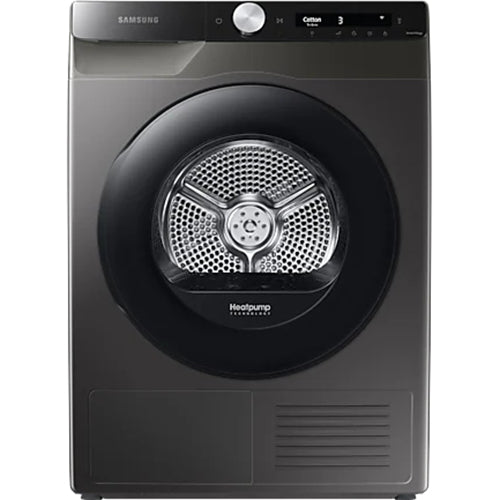 Uscator de rufe Samsung DV80T5220AX/S7, Pompa de caldura, 8 kg, Clasa C, AI Control, Quick Dry, Optimal Dry, WiFi, Inox
