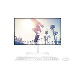 Sistem PC All in One HP 24-cb1053nq, AMD Ryzen 7 5825U pana la 4.5 GHz, 23.8" Full HD, 16GB, SSD 1TB, AMD Radeon Graphics, Free DOS, Alb