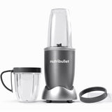 Blender Nutribullet® Original 0C22300024, 600W, 1 viteza, cupa 0.5l, cupa inalta 0.7l, Argintiu