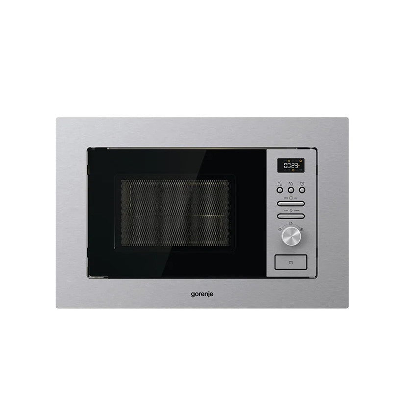 Cuptor cu microunde incorporabil Gorenje BMI201AG1X, 20l, 800 W, grill, inox