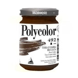 Vopsea vinilica Polycolor Maimeri - Burnt Umber - 140 ml