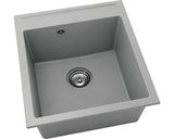 Chiuveta Bucatarie Cu O Cuva Fat Avangard 224 51x46 Cm, Fara Picurator, Fatgranit Dark Grey