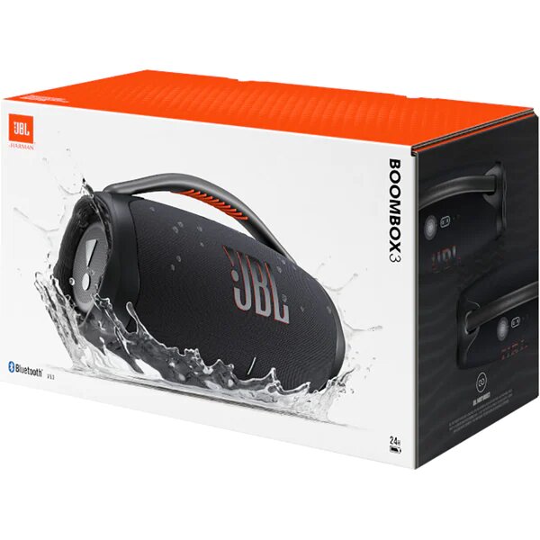 Boxa portabila JBL Boombox 3, 180W, Bluetooth, 24H, IP67, PartyBoost, Negru