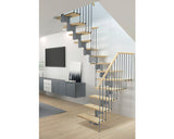 Balustrada Suplimentara Pentru Scara Eureka, 130 cm, Lemn