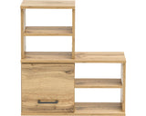 Raft Baie Nora 600, 1 Usa, PAL, 59,8x64,8 cm, Stejar