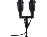 Proiector Spot Verpackungsdesign 2x80w, Pentru Exterior Ip44, Negru