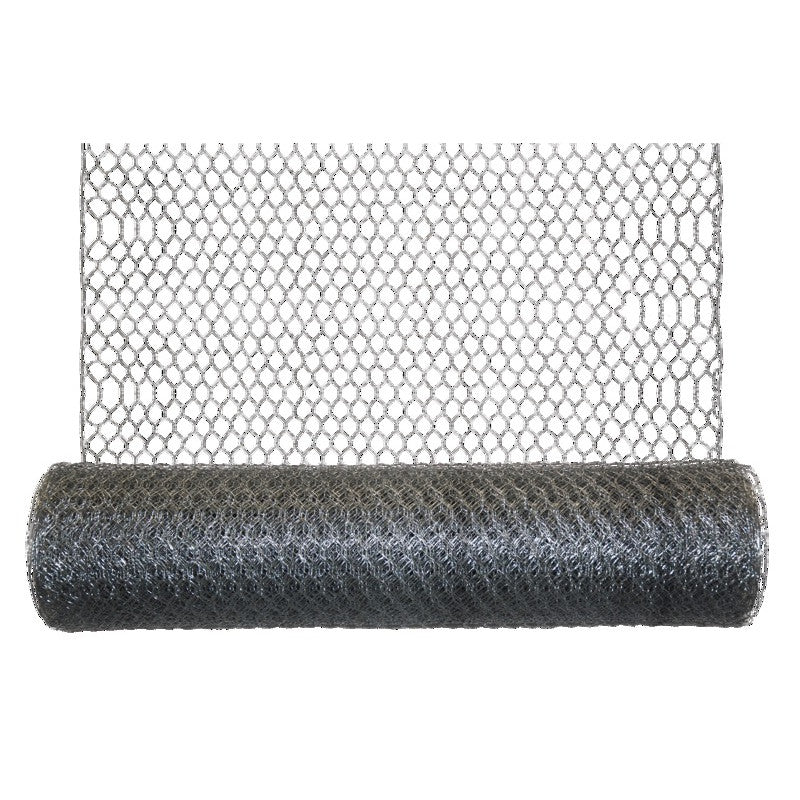 Plasa gard zincata hexagonala 0,7 mm 1x10 m