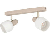 Spot lampa, EGLO, 900715, CORATO, E14, 2X18W, IP20, Alb