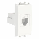 Priza telefon RJ11, cat 3, alba, Schneider Easy Styl