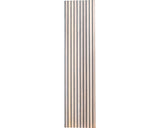 Panou Riflaj Decorativ Smart Stejar Gri 1,3x60x250 Cm