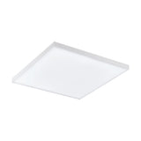 Plafoniera TURCONA, EGLO, LED, 11W, 1400 lm, 4000K, otel, alb, plastic, satinat, 30 x 30 x 6 cm