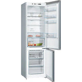 Bosch KGN39VLEB Frigider cu congelator inferior, Serie4, NoFrost, 279+89 l volum net, clasa energetica E, otel inoxidabil