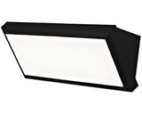 Aplica Cu Led Integrat Girona 20w 1800 Lumeni, Pentru Exterior Ip65, Negru