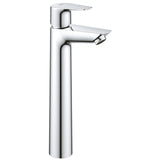 Baterie lavoar Grohe Start Edge 23777001, 3/8'', marimea XL, monocomanda, evacuare push to open, crom