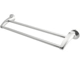 Suport Prosop Baie Bisk Ontario, Tip Bara, 2 Brate, 46 Cm, Crom