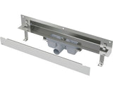 Rigola Dus cu Gratar Plin APZ5 SPA-SHADE 650 mm Instalare in Perete, Gri