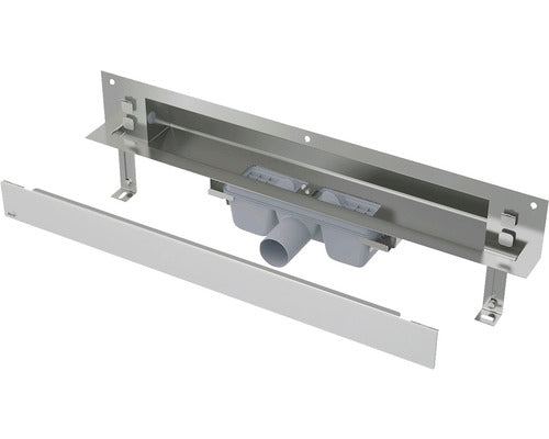 Rigola Dus cu Gratar Plin APZ5 SPA-SHADE 650 mm Instalare in Perete, Gri