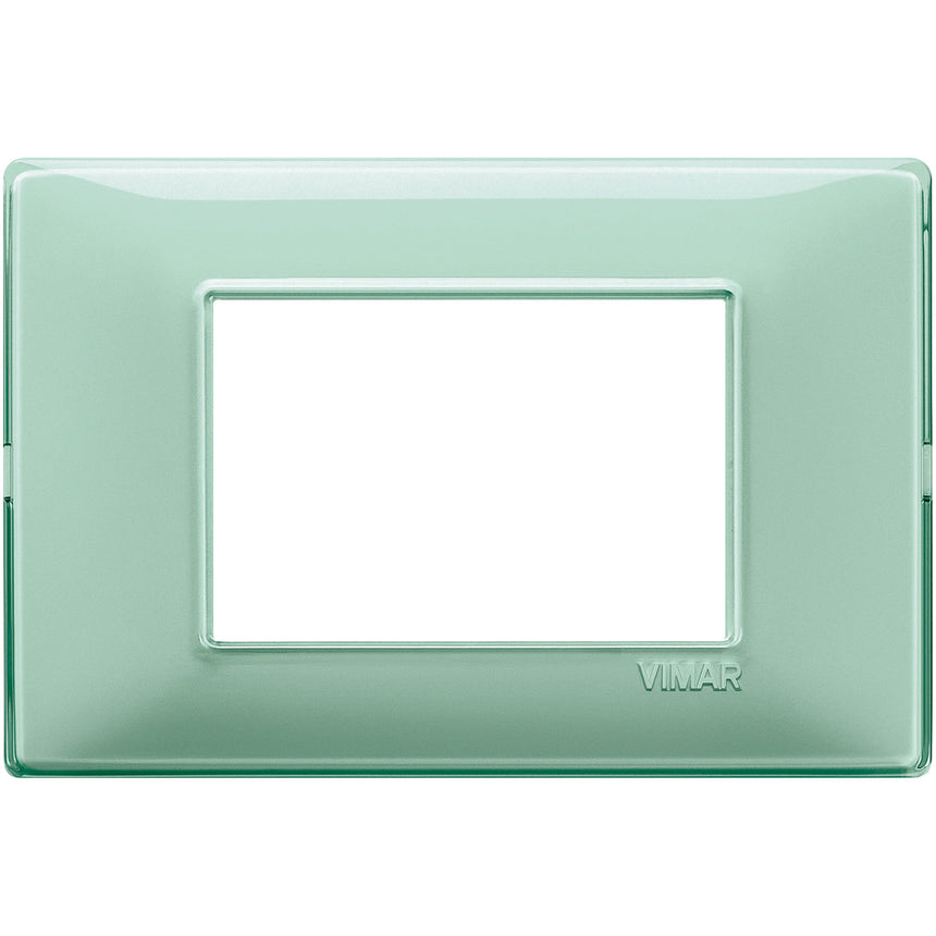 Rama decorativa Vimar Plana 14653.44, 3M Reflex, Menta