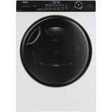 Uscator de rufe Haier HD90-A2959, Pompa de caldura, 9 kg, Clasa A++, 11 programe, Inverter motor, Wi-Fi, iRefresh, Dry Sensor, Pillow drum, iTime, Filtru triplu, Alb