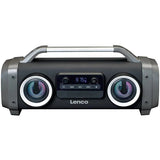 Boxa Portabila LENCO SPR-100BK, 25W, Bluetooth, Radio FM, MicroSD, Waterproof, Negru