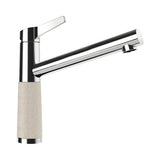 Baterie bucatarie monocomanda SC-510, cartus ceramic, Cristalite Sabbia