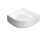 Cadita de dus semirotunda Radaway Samos A 90x90x29,5 cm acril alb montaj cu panou 4S99300-03