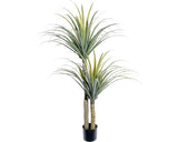 Planta Artificiala Dracena In Ghiveci H 130 Cm Verde