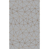 Autocolant d-c-Fix figuri geometrice aurii pe fond gri deschis 67.5cmx2m