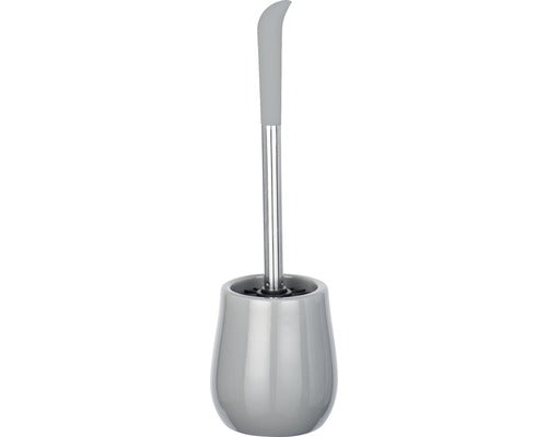 Suport perie WC Wenko Sydney 12,5x12,5x39,5 cm ceramic gri